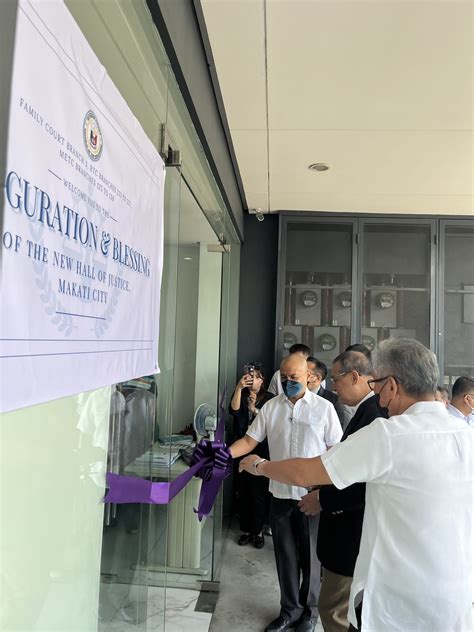 CJ Gesmundo at Makati City’s New HOJ: “We Will Protect our Judges”.